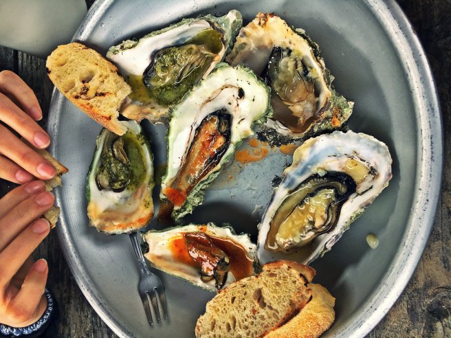 Roasted Oysters